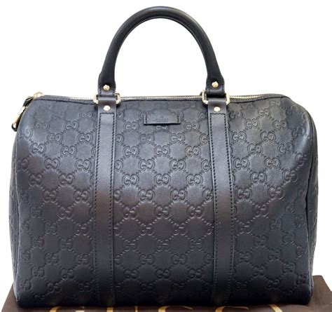 gucci side black bag|Gucci handbags black leather.